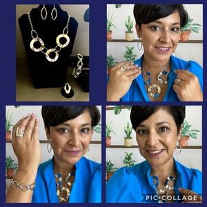 Necklace, ring and bracelet set $15 plus tax